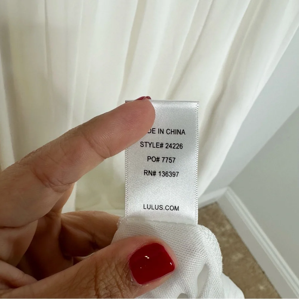 Lulus Awaken My Love White Long Sleeve Lace Maxi Dress - Picture 9 of 12